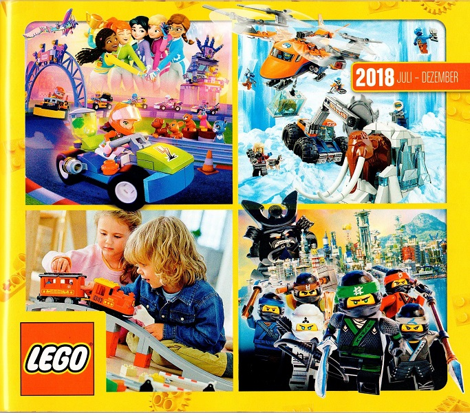 Lego 2018 Large German July - December (624.1734-DE/A 624.1735-DE/A TRU 624.1736-DE/A FH 624.1763-DE/A for BLX)