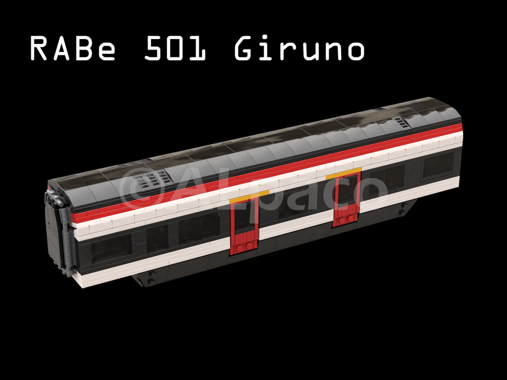Lego 4 door wagon RABe 501 Giruno