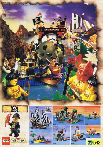 Lego 1995 Mini Pirates (4.100.046-EU/OS)