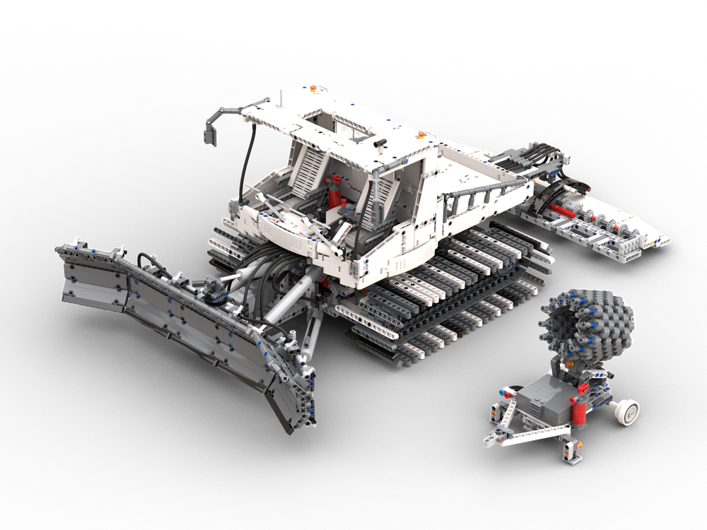 Lego Snow groomer (Pistenbully) - 42100 B-Model