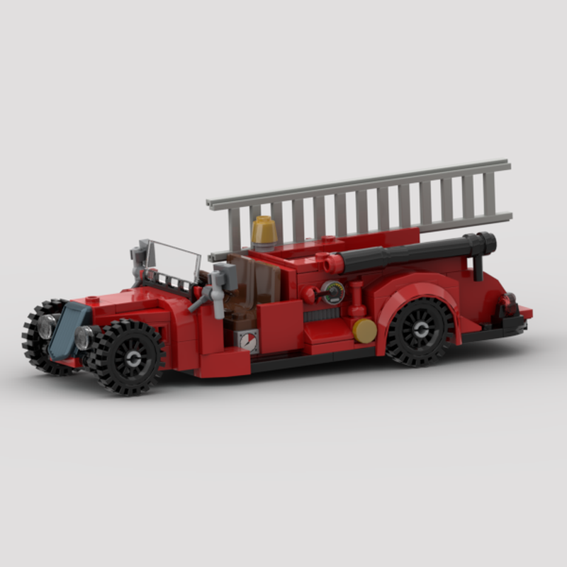 Lego 1936 FORD FIRETRUCK - JOHNNI D HOTROD
