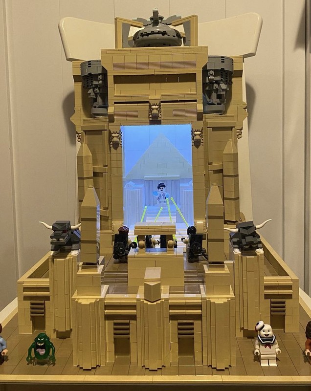 Lego Gozer Temple Ghostbusters