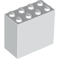 Lego Brick 2 x 4 x 3 / White