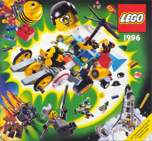 Lego 1996 Large German (Mit Teilnahmeschein für die 13. Deutsche LEGO Meisterschaft - 924.714-D)