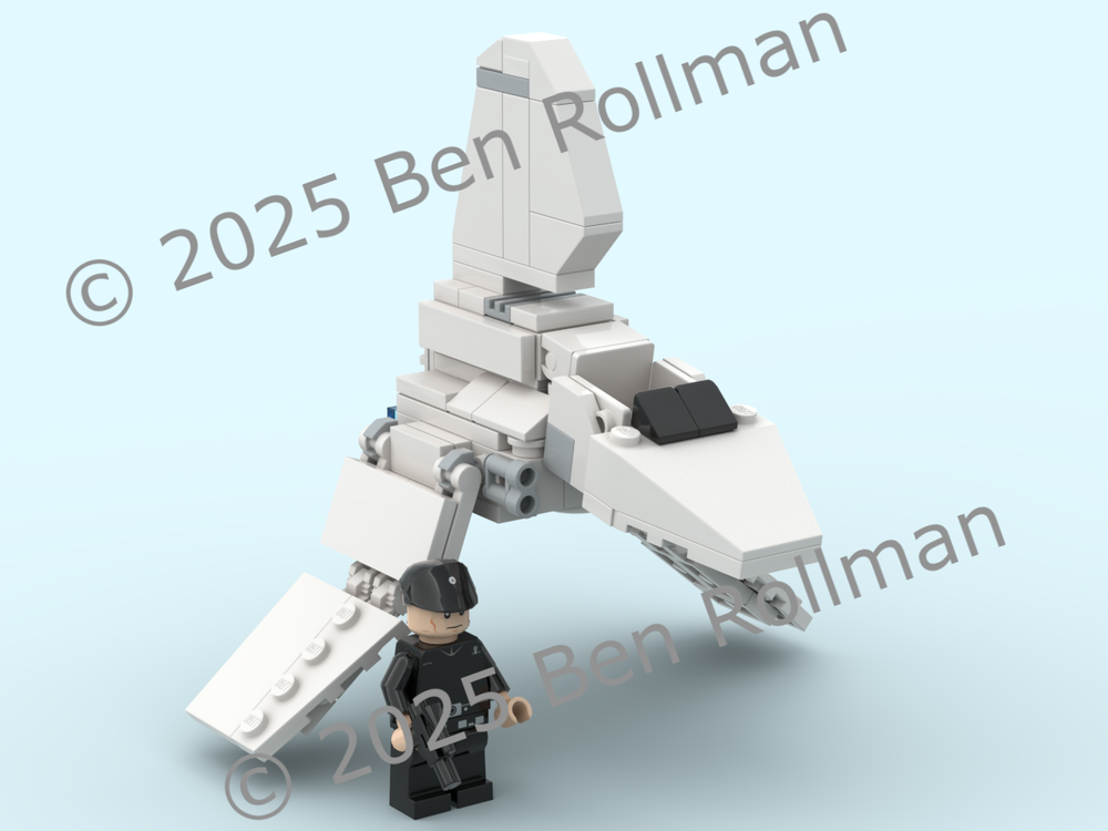 Lego Microfighter - Lambda-class Shuttle