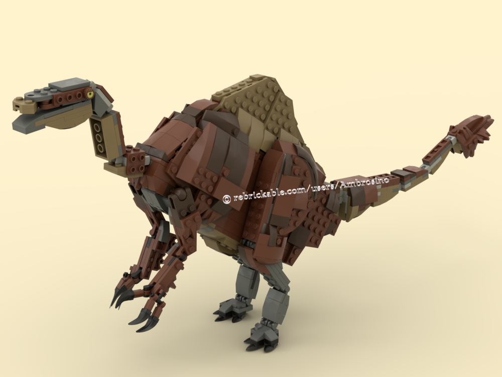 Lego Deinocheirus mirificus (set 75936 friendly)
