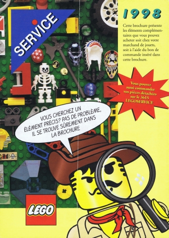 Lego 1998 Medium Service Packs French (926.272-F)