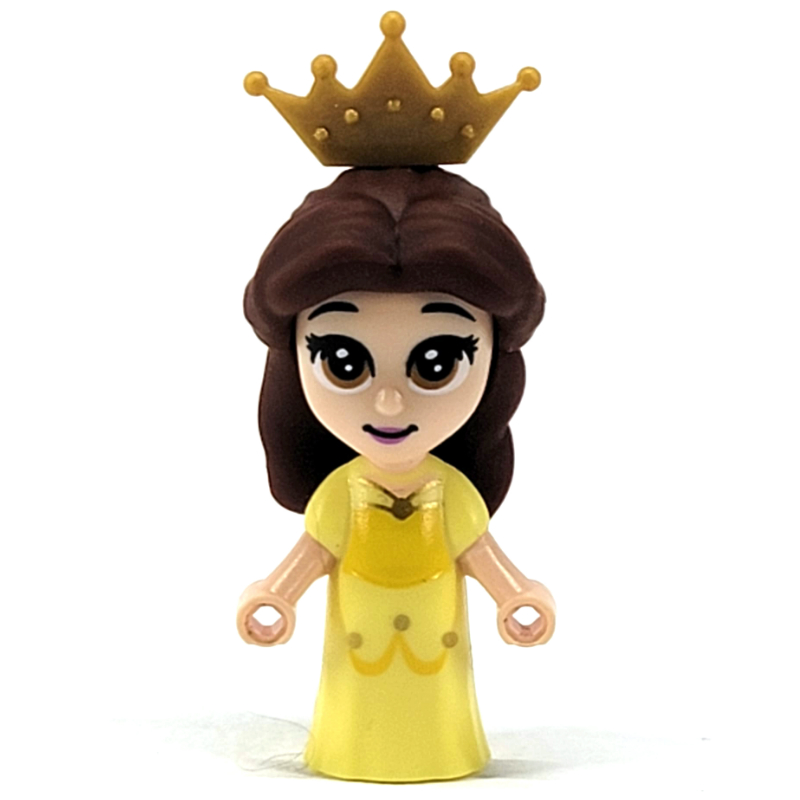 Lego Belle - Microdoll with Crown
