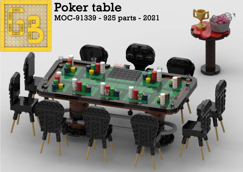 Lego Poker Table