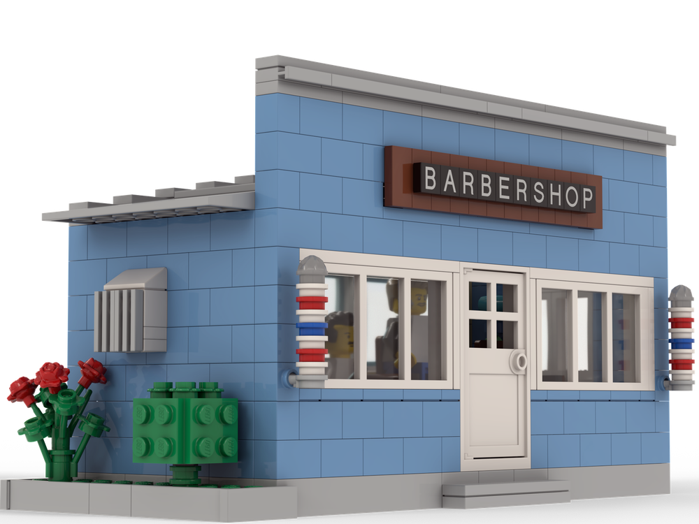 Lego Barber Shop
