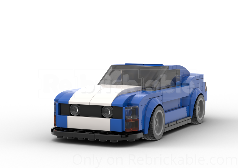 lego speed champion Mustang GT 8 stud