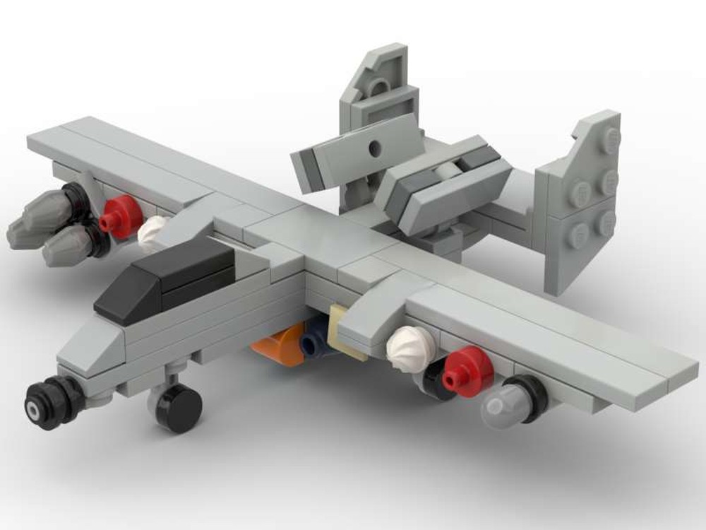 Lego A-10 Thunderbolt ("Warthog") mini v8