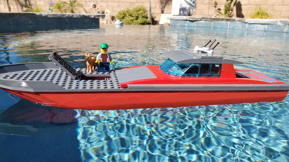 Lego Smugglers Boat