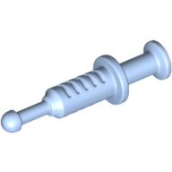Lego Equipment Medical Syringe / Bright Light Blue
