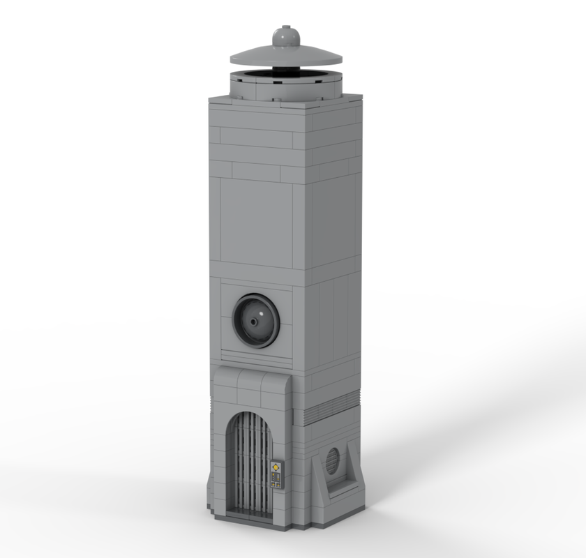 Lego Sci-Fi Tower Background Building