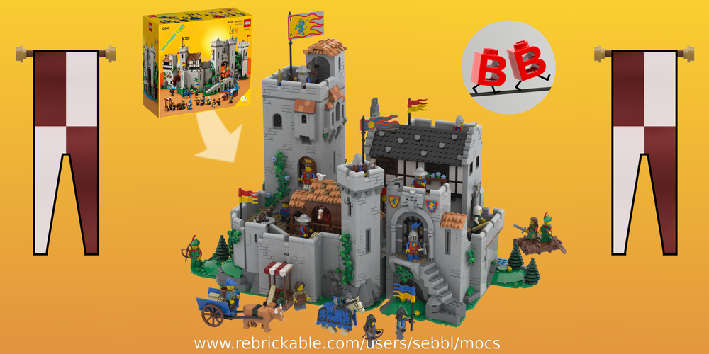 Lego 10305: Complete Lion Knights' Configurable Castle