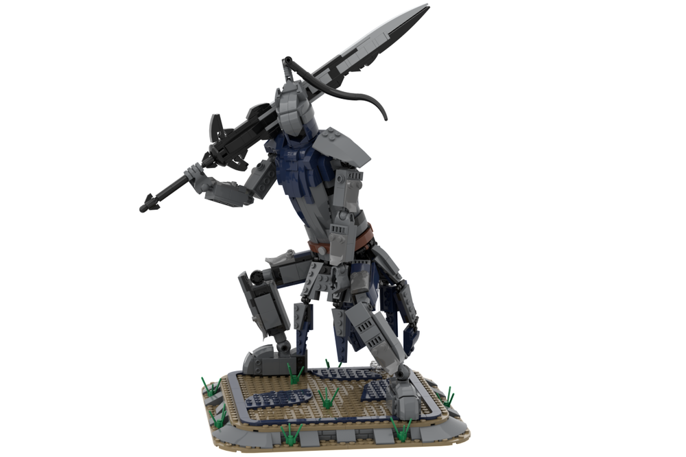 Lego Dark Souls MOC: Artorias the Abysswalker