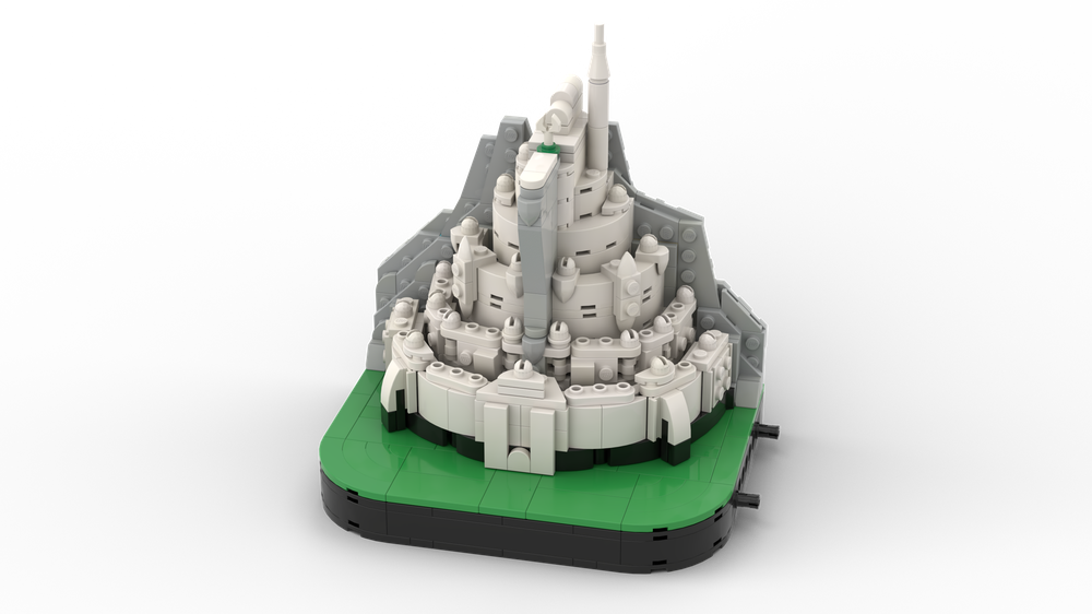 Lego Micro-scale Minas-Tirith
