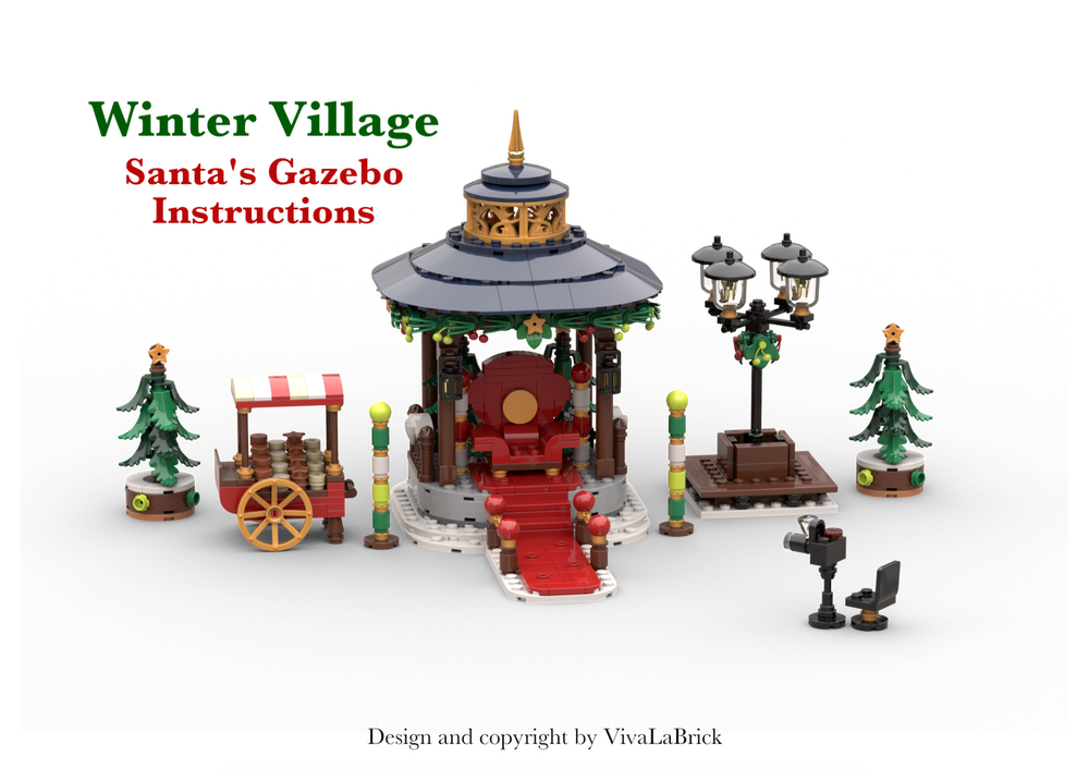 Lego Santa's Gazebo