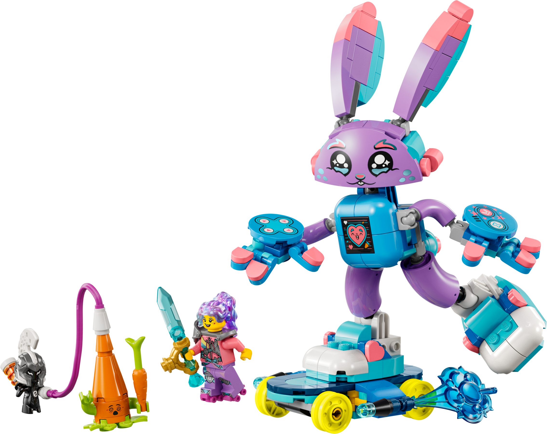 Lego Izzie and Bunchurro the Gaming Bunny