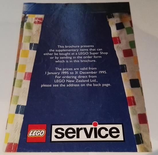 Lego 1995 Medium Service Packs New Zealand (923966-NZ)