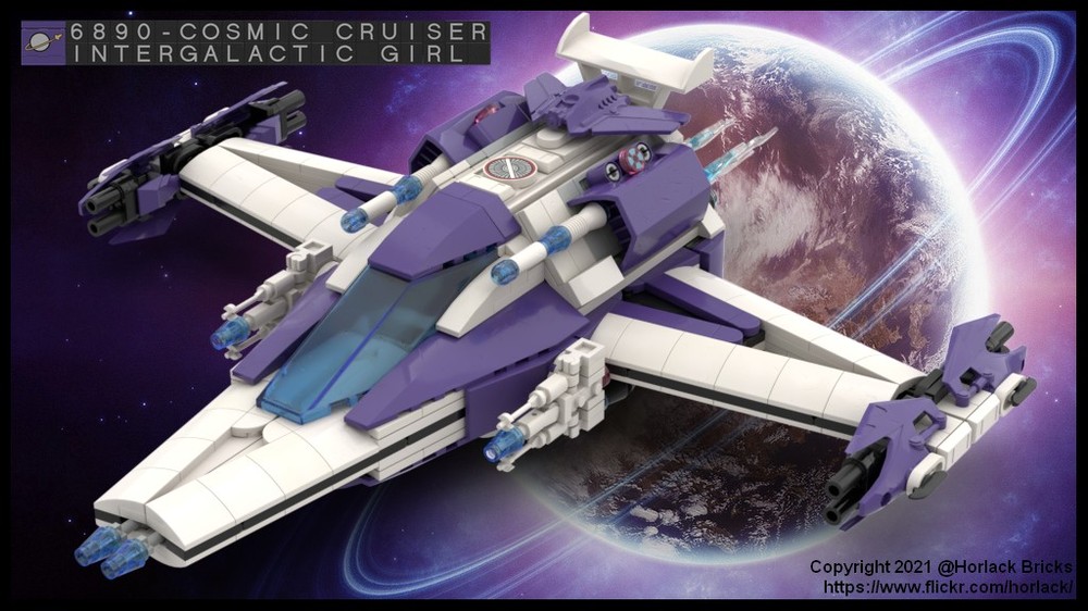 Lego 6890 Cosmic Cruiser, Intergalactic Girl