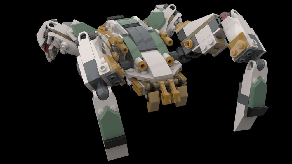 Lego Golden Titan Headcrab