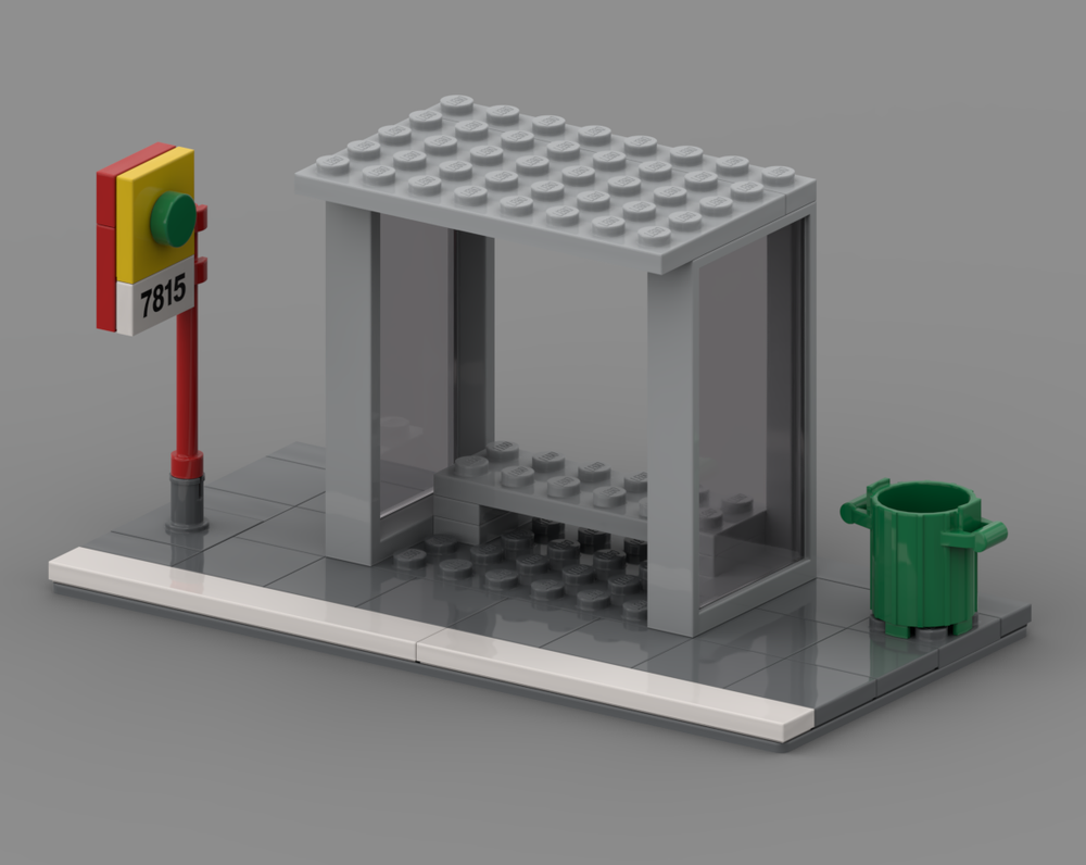 Lego bus station