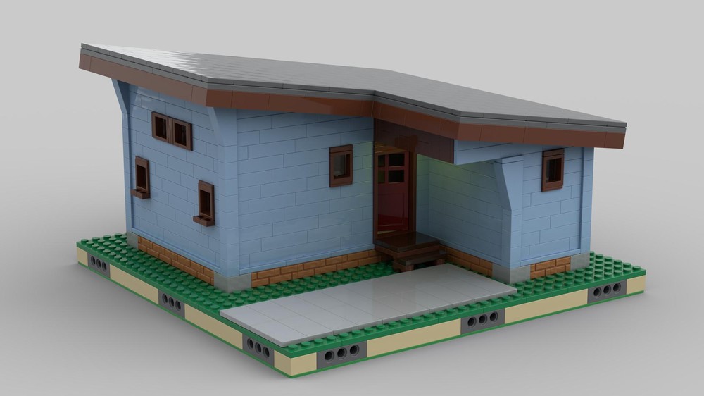 Lego Mid Century Modern House