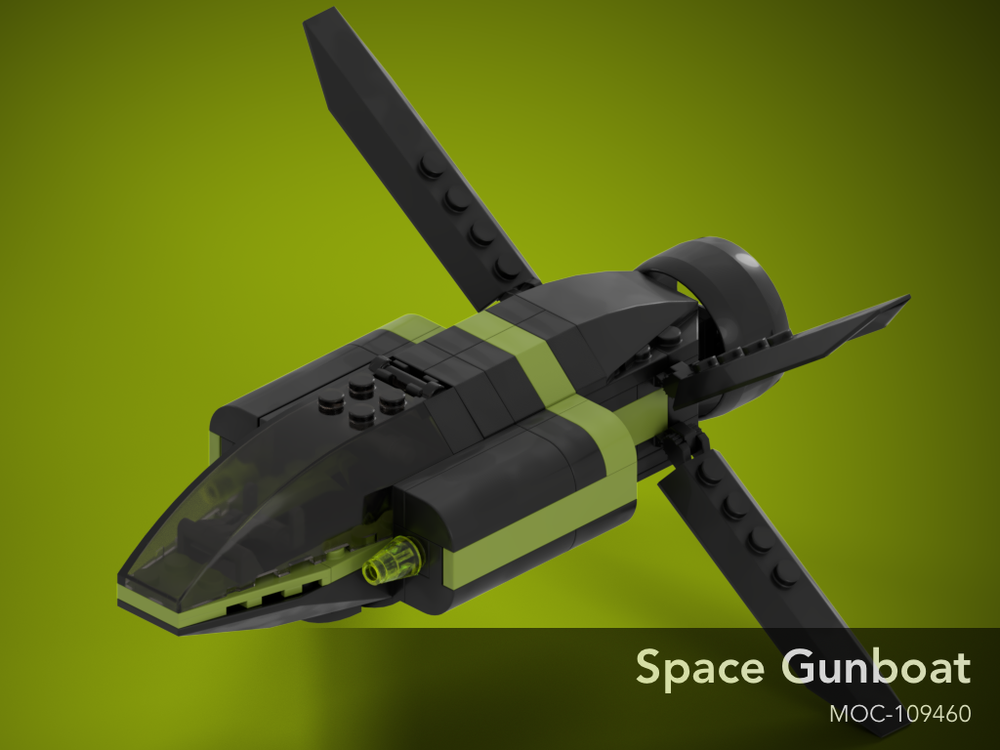 Lego Space Gunboat