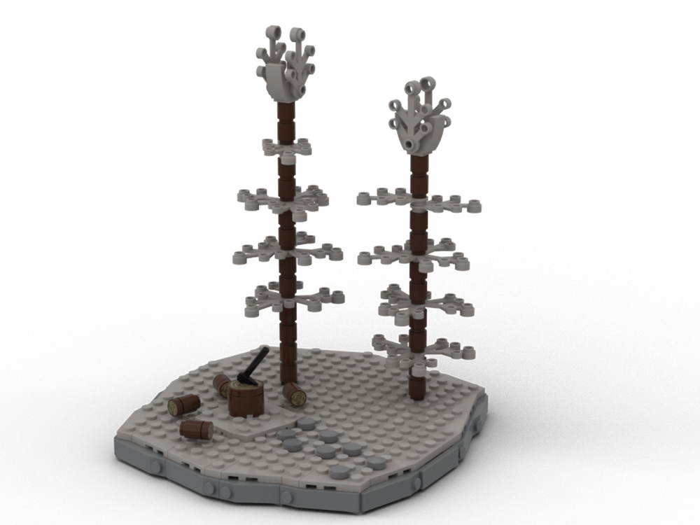 Lego Snowy forrest