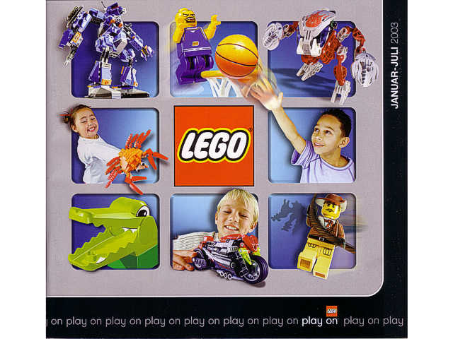 Lego 2003 Large Swiss January - July (420.8288-CH/DE)