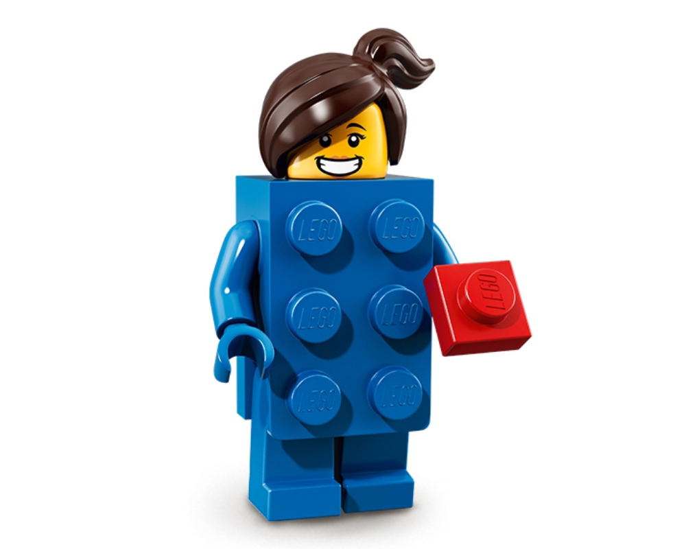 Lego Brick Suit Girl
