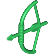 Lego Weapon Bow and Arrow [Large] / Green