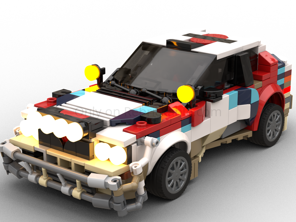 Lego Lancia Delta'92-SAFARI Rally [Waldegard's ride]/'KENYA' (LiTE series, class EVOplus)