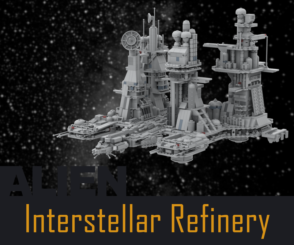 Lego Interstellar Refinery