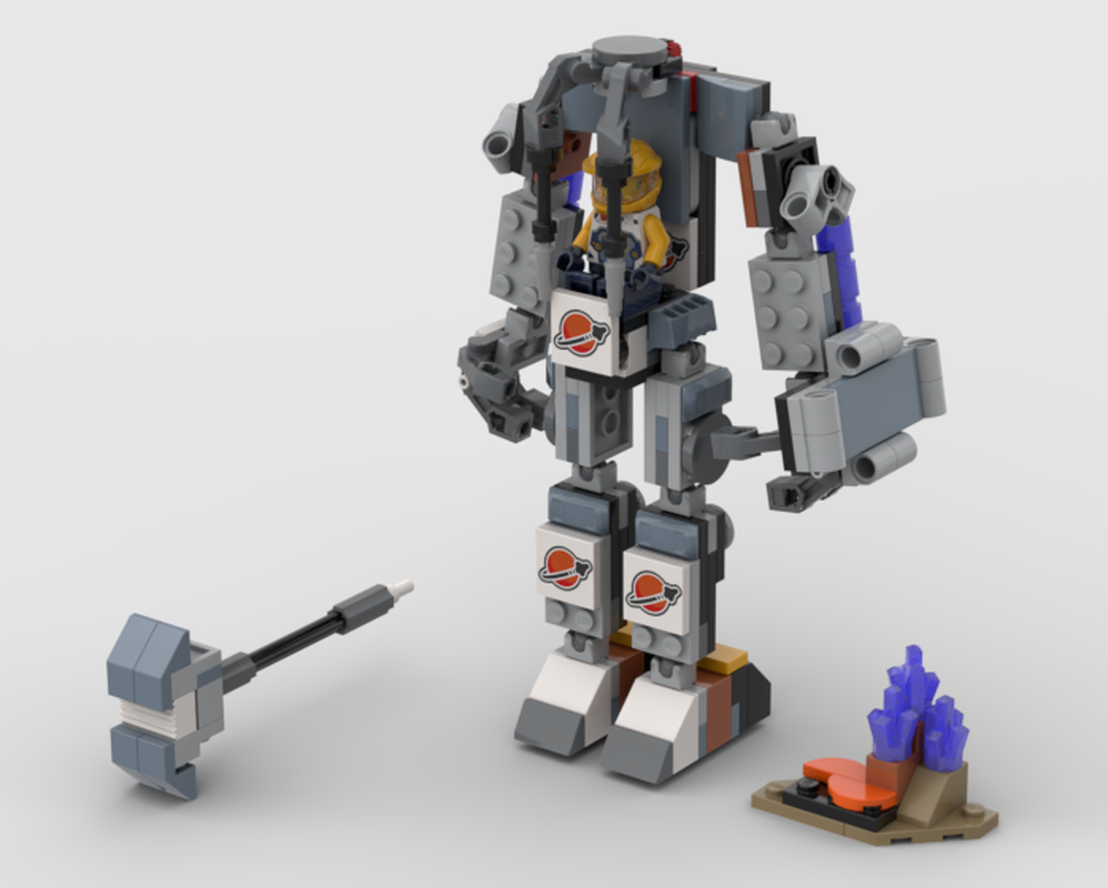 Lego 60428 x2 Space Combat Mech
