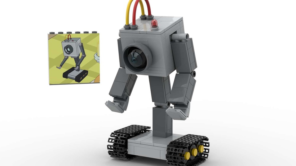 Lego Rick's Butter Bot
