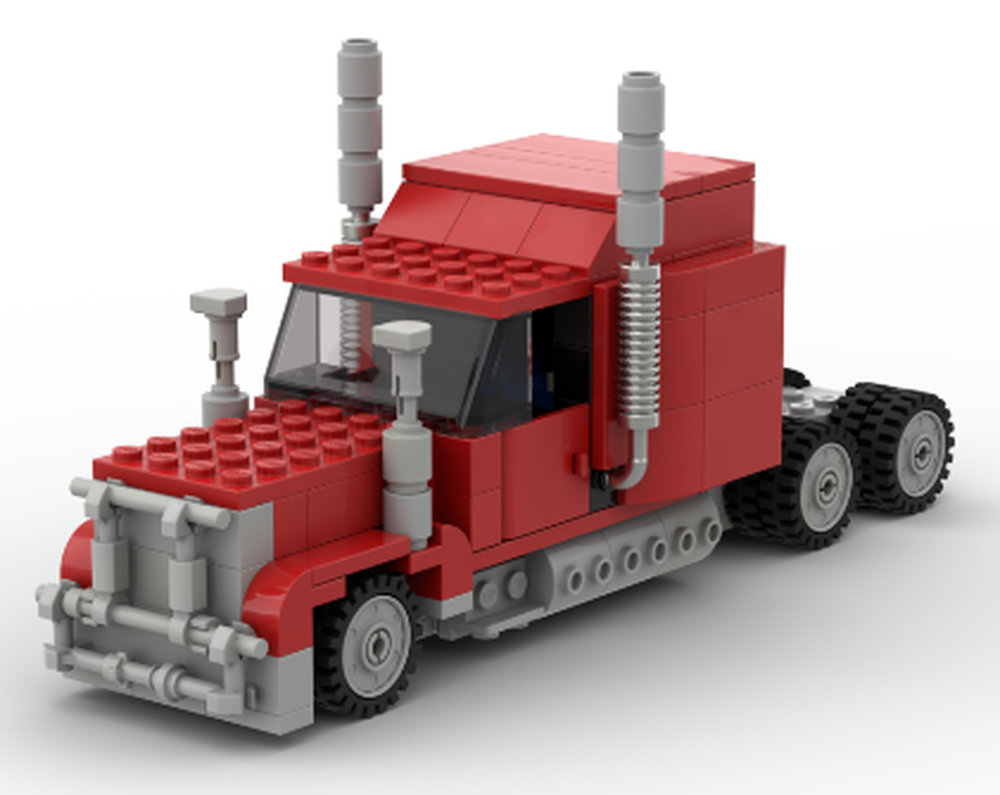 Lego Peterbilt 389 Road Train
