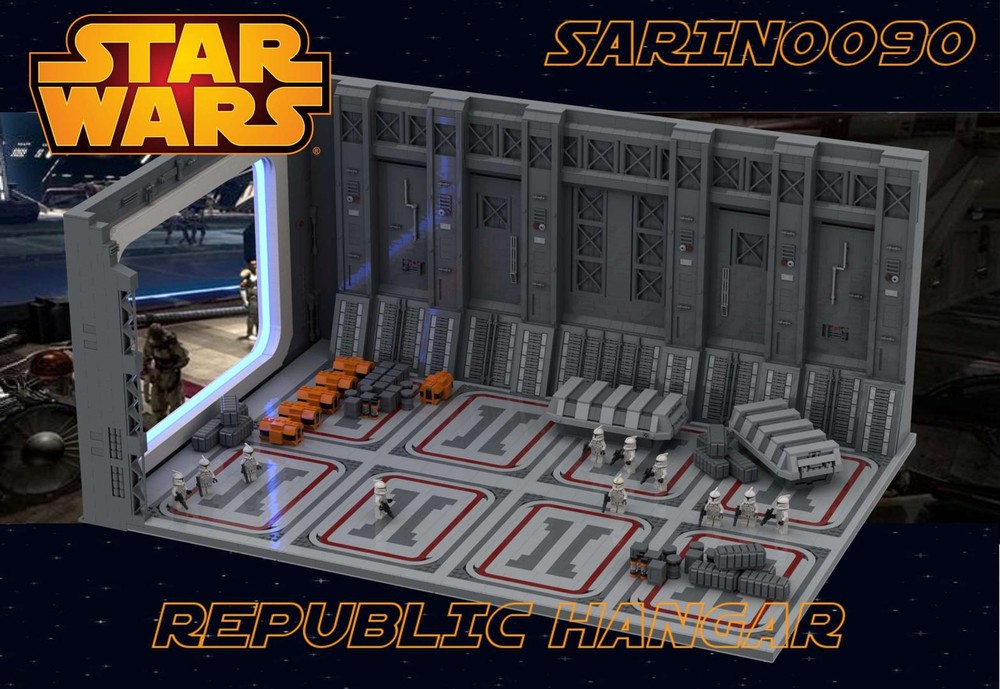 Lego SW - Republic Hangar