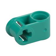 Lego Technic Axle and Pin Connector Perpendicular / Dark Turquoise