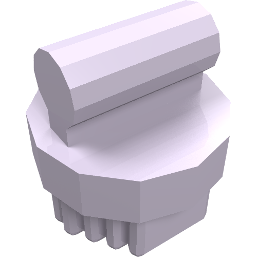 Lego Equipment Animal Grooming Kit Brush Round, Small / Lavender