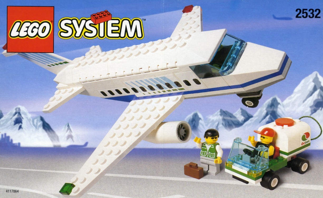 Lego Aircraft and Ground Crew