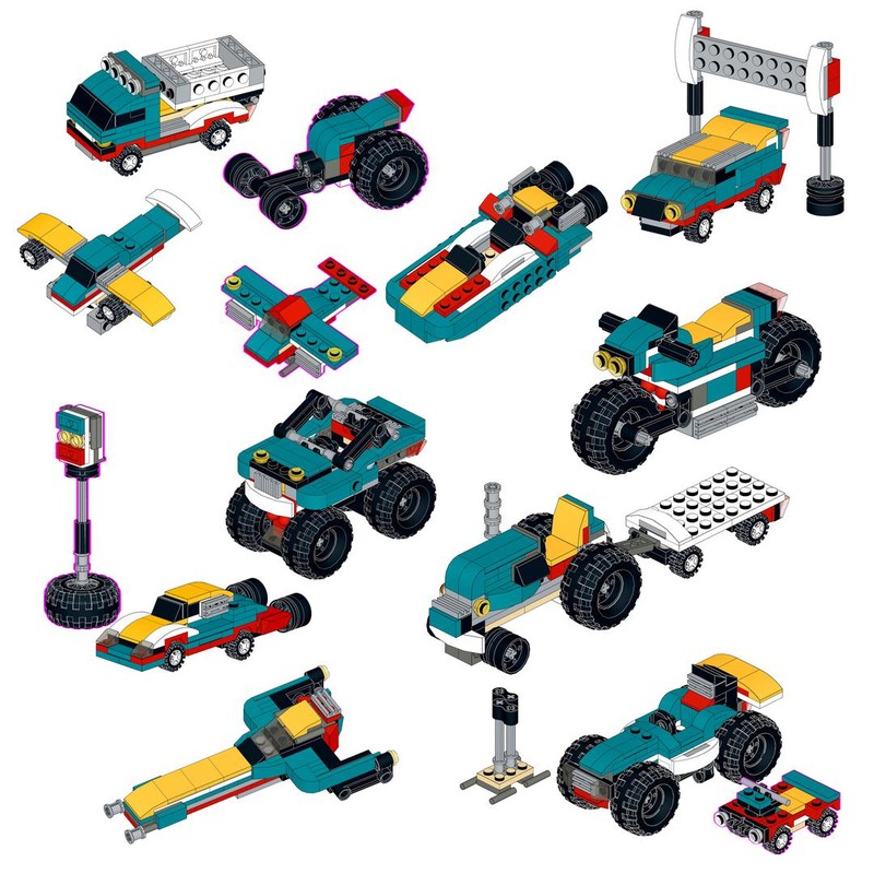 Lego 31101 10in1
