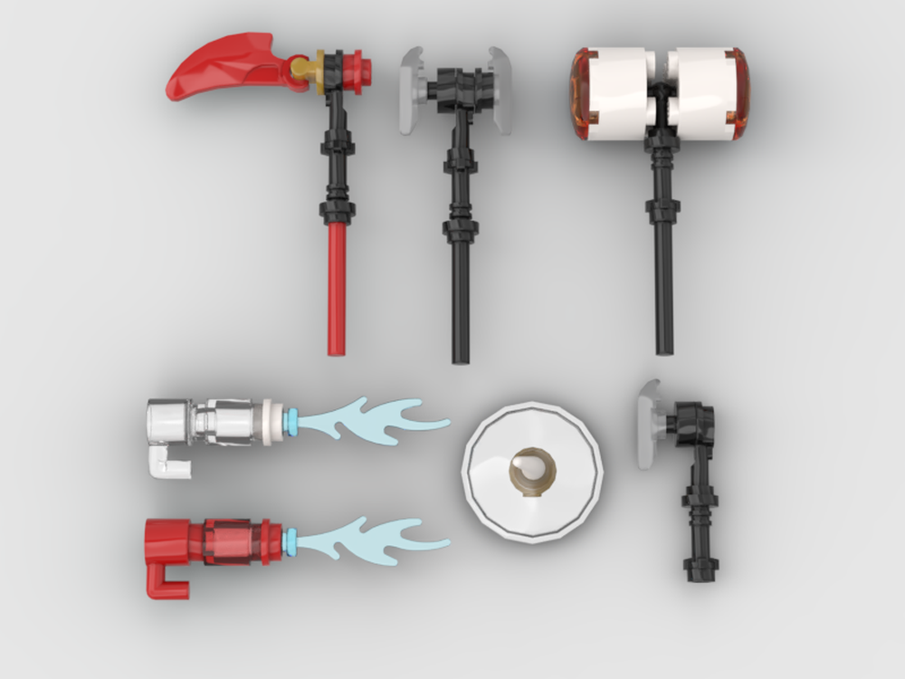 Lego Assorted Weapon Series 1