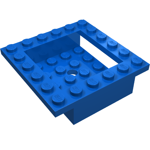 Lego Cockpit 6 x 6 x 1 Cabin Base / Blue