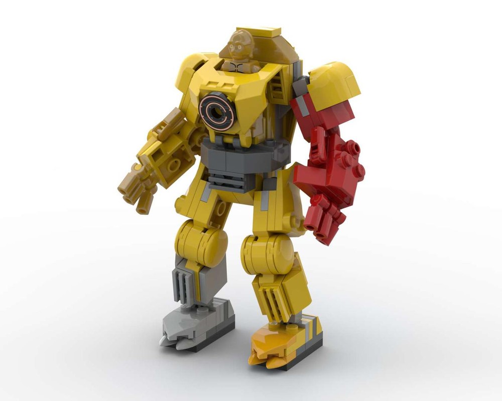 Lego C-3P0 Mech