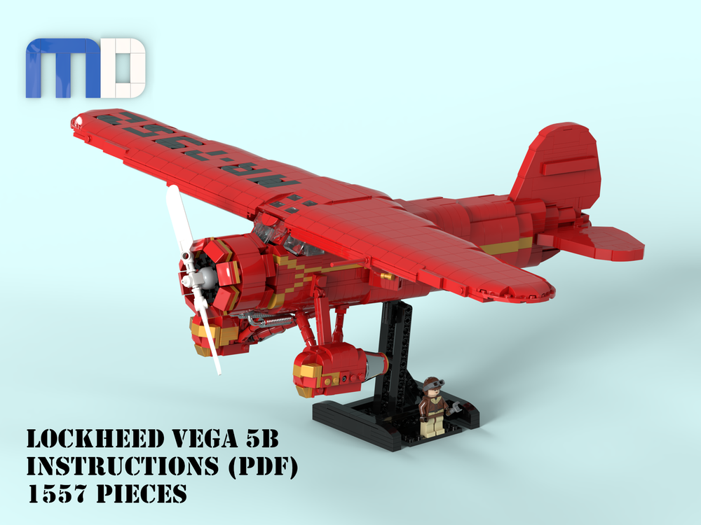 Lego Lockheed Vega 5B MOC