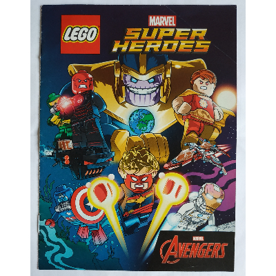 Lego Comic Book, Super Heroes, Marvel, Avengers / [No Color/Any Color]
