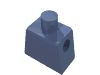 Lego Torso [Plain] / Sand Blue